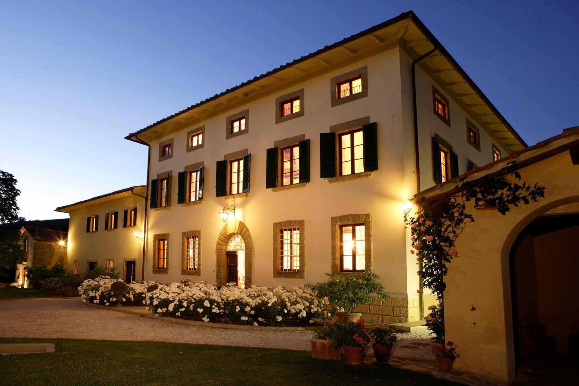 Relais Villa Belpoggio - Residenza D'Epoca Loro Ciuffenna Bagian luar foto