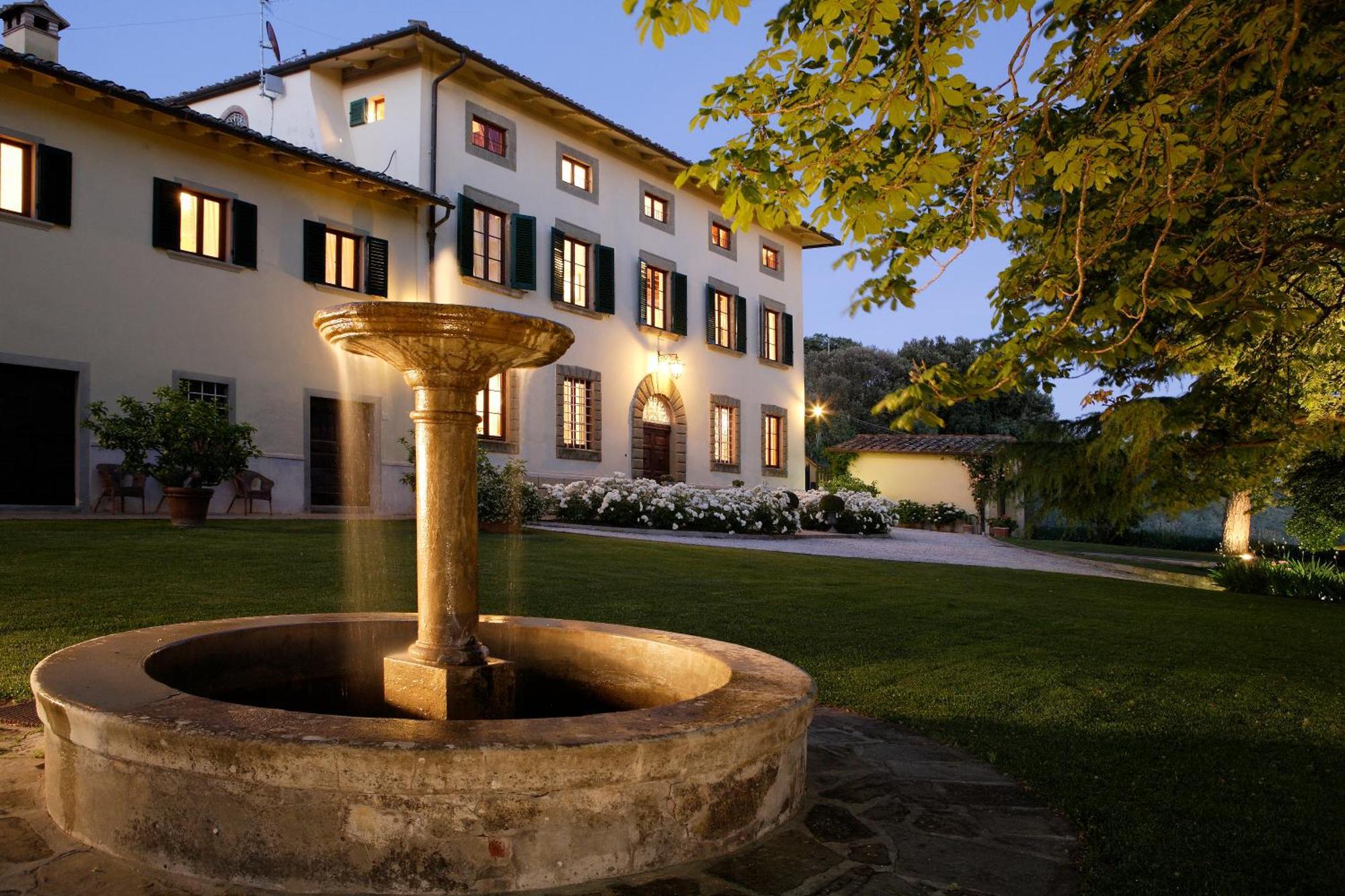 Relais Villa Belpoggio - Residenza D'Epoca Loro Ciuffenna Bagian luar foto