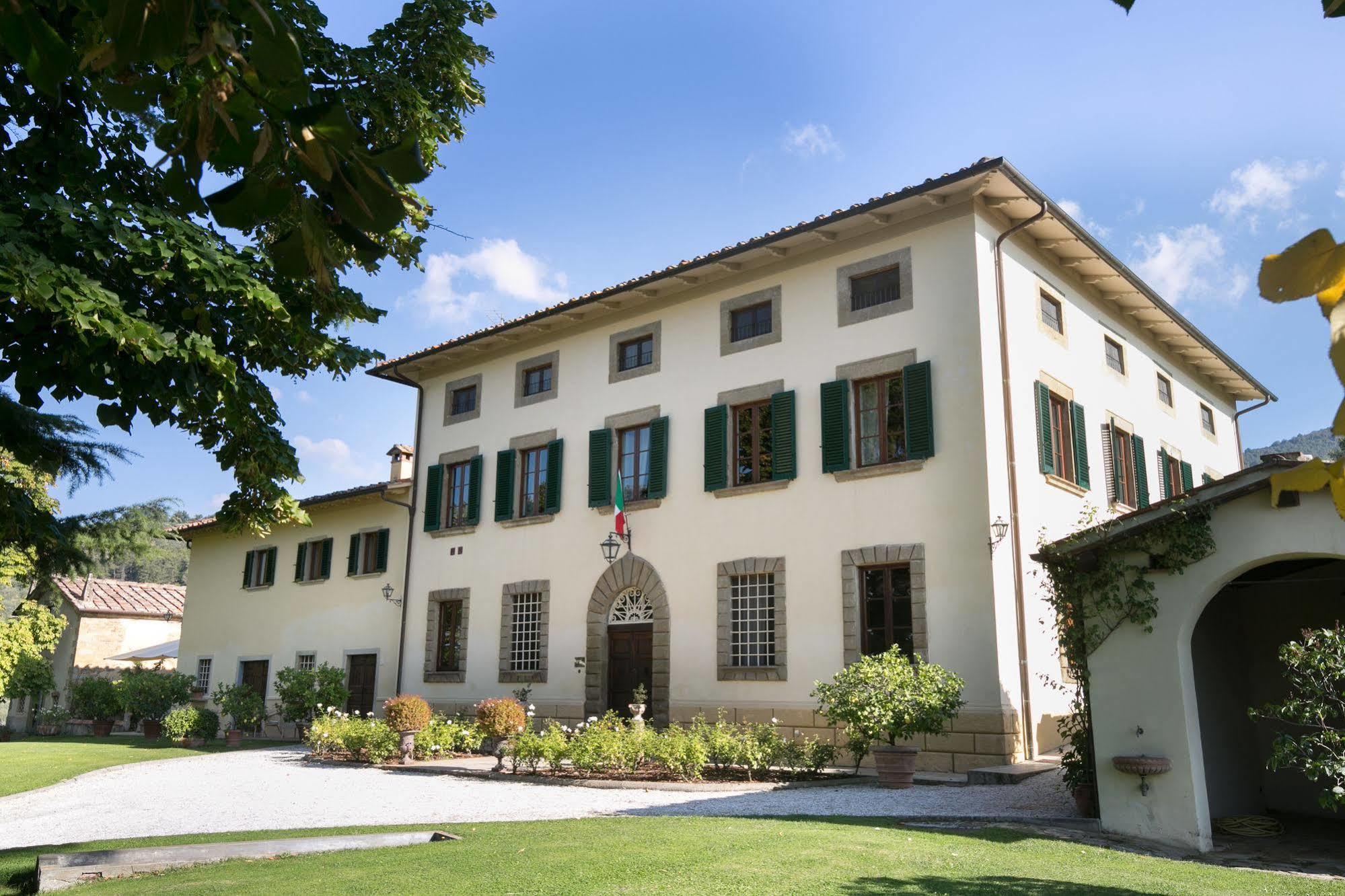 Relais Villa Belpoggio - Residenza D'Epoca Loro Ciuffenna Bagian luar foto